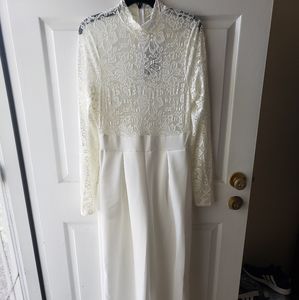 White jumpsuit